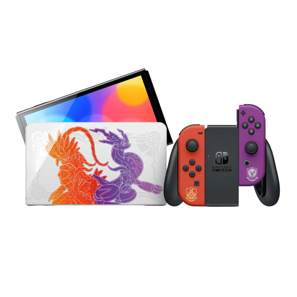 Nintendo Switch OLED – Pokémon Scarlet & Violet Edition (UAE Specs)