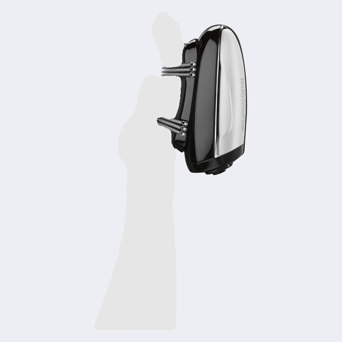 BaBylissPRO Silver Vibefx Cordless Handheld Massager – FXSSM1 | Portable Muscle Relief & Relaxation