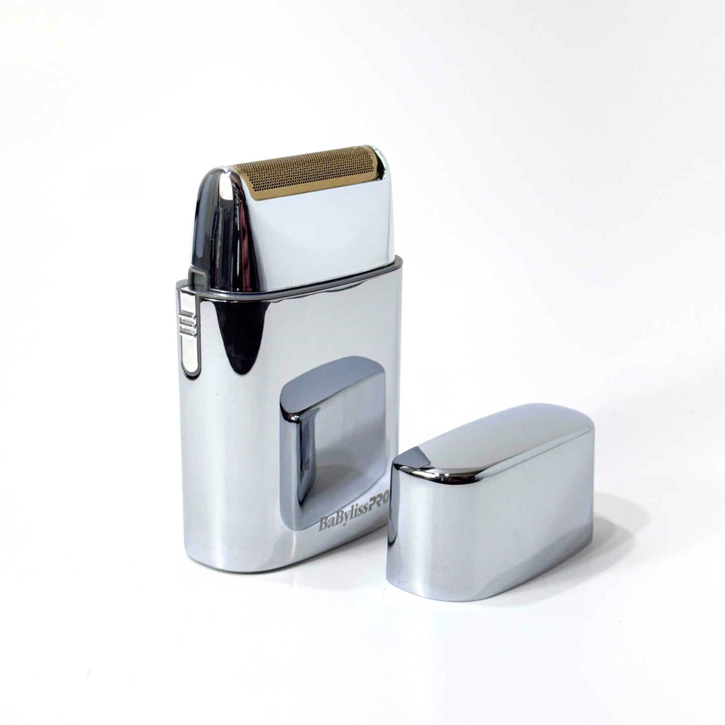 Babylisspro fxfs1 silverfx single foil shaver lid next to it