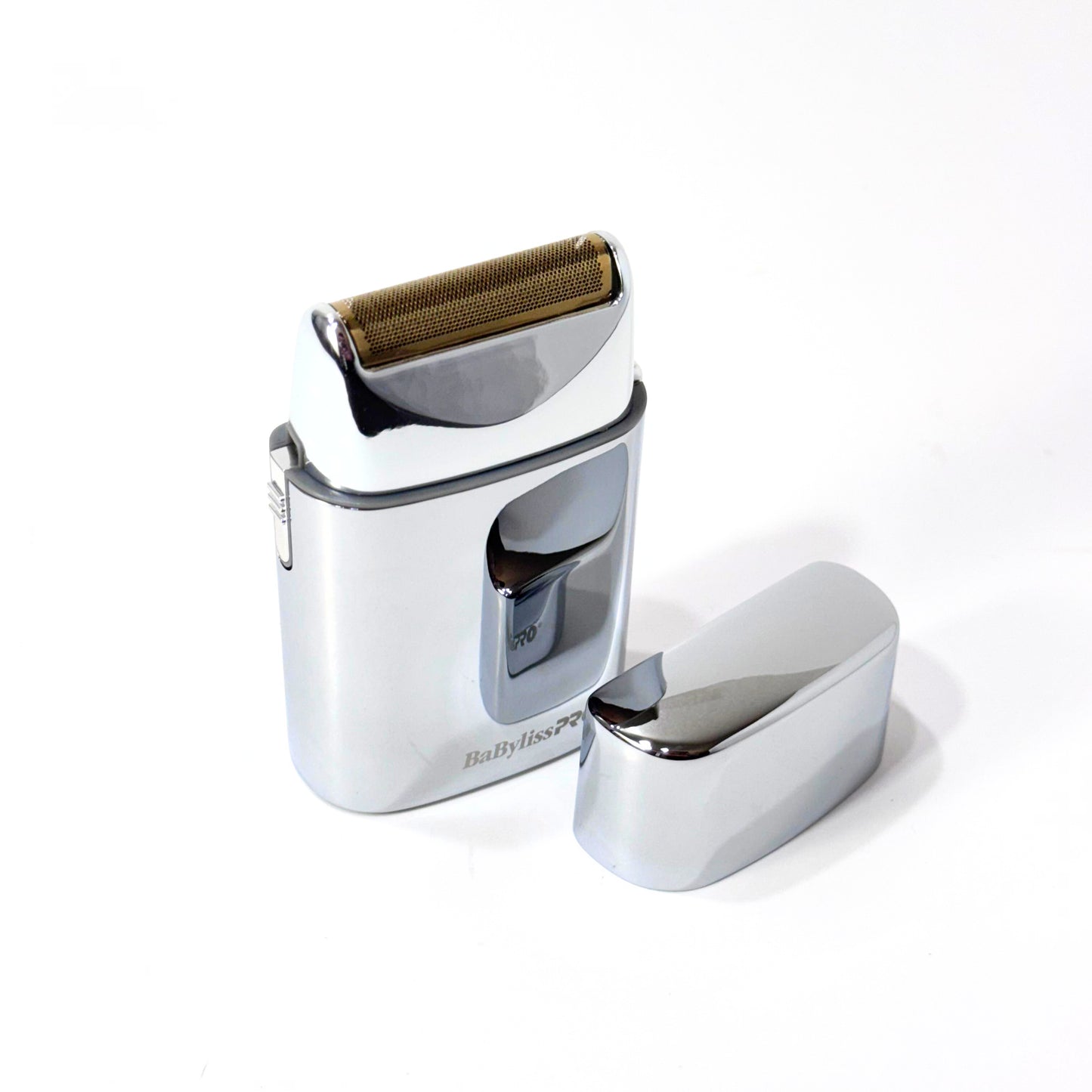 Babylisspro fxfs1 silverfx single foil shaver lid next to it top view