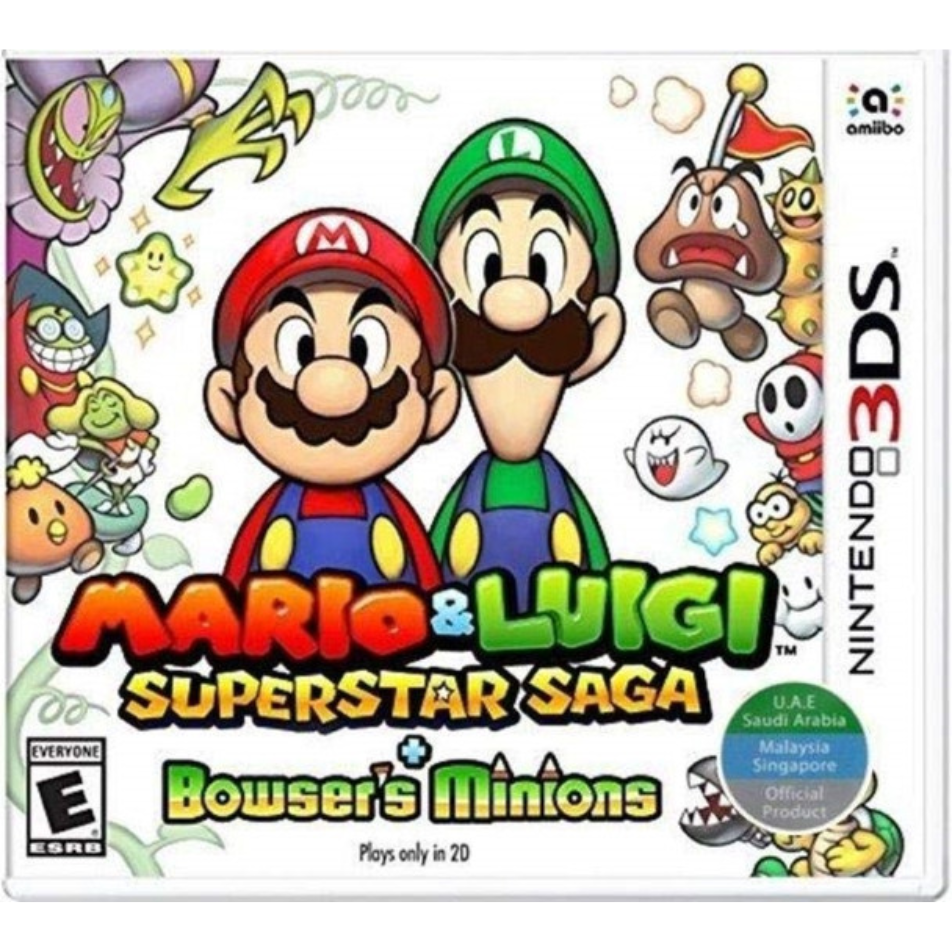 Mario & Luigi: Superstar Saga + Bowser's Minions - Nintendo 3DS (U.A.E Version)
