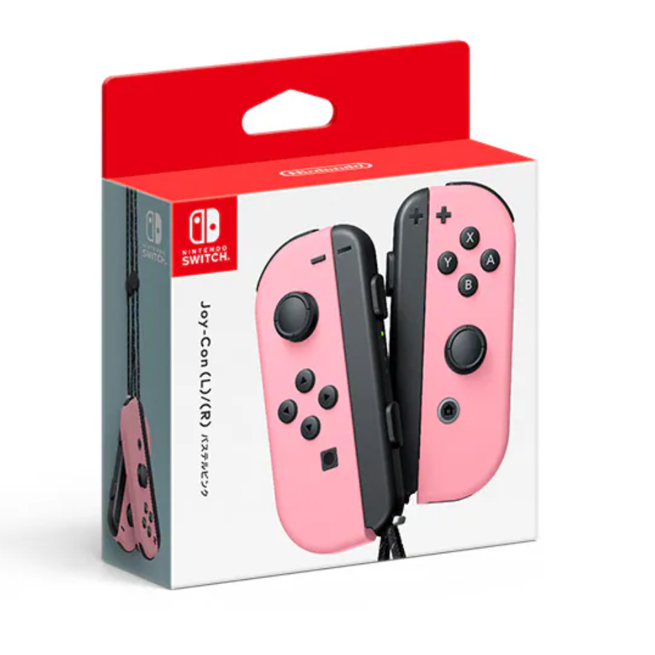 Nintendo Switch Joy-Con (L/R) Controllers – Pastel Pink (Japan Version)