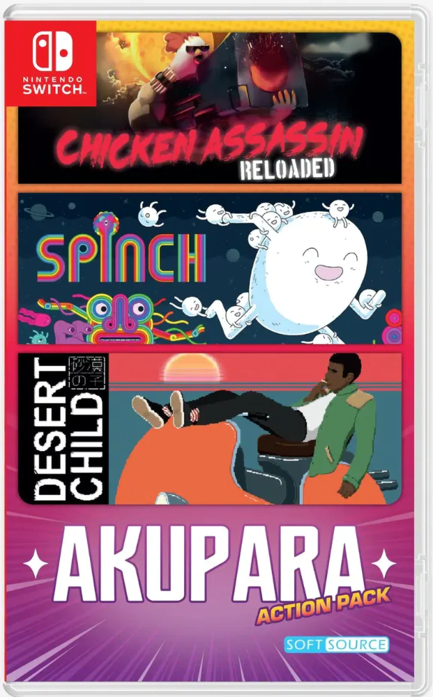 Soft Source Akupara Action Pack (Nintendo Switch) – ASI Specs