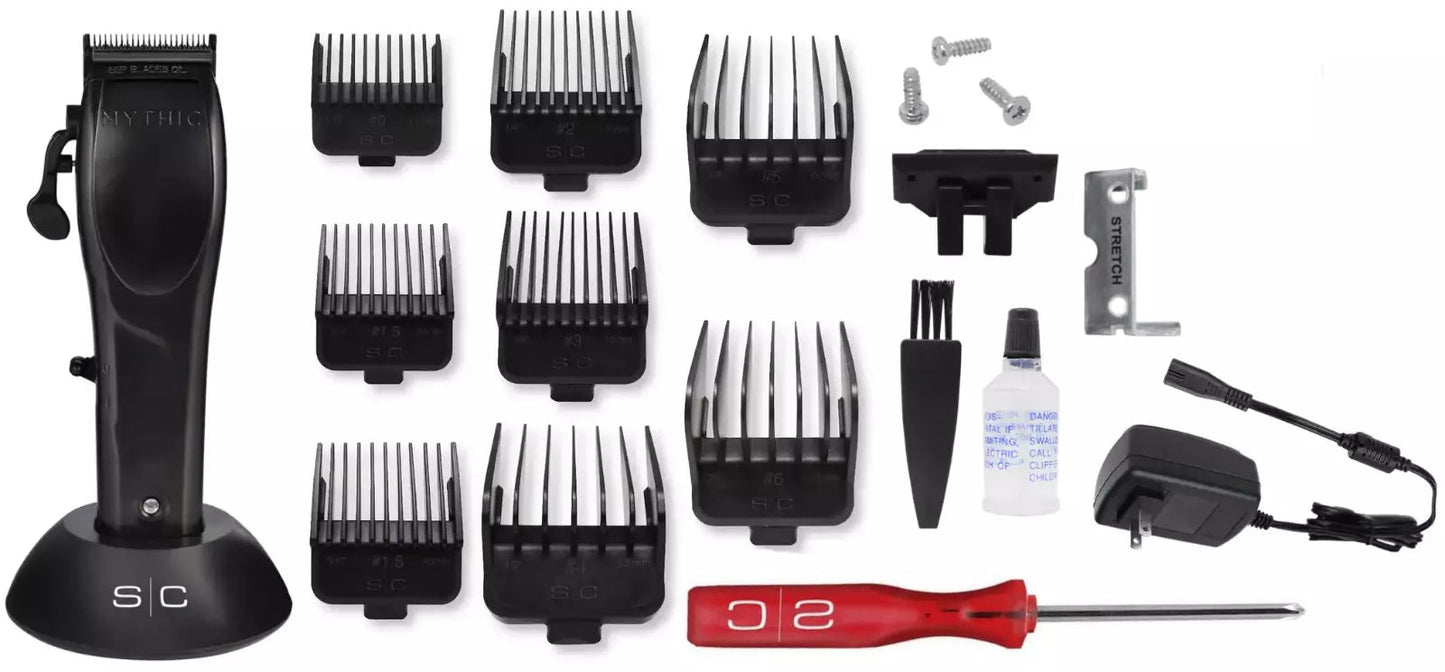 StyleCraft Pro magnetic Mythic Clipper SCMMCB - Black