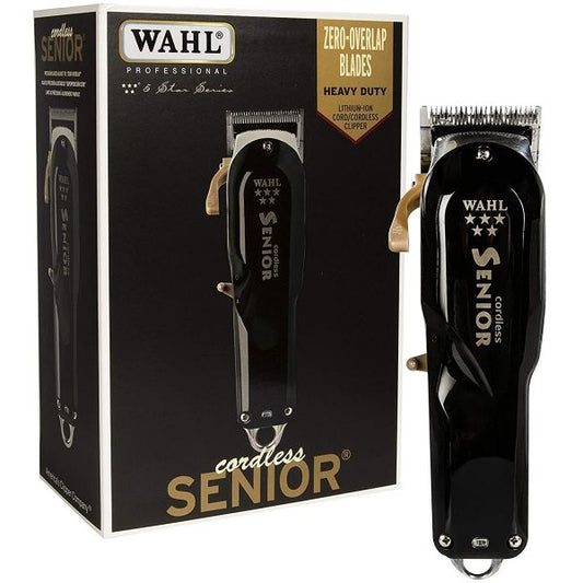 Wahl Pro 5 Star Cordless Senior Black 08504-400 front box