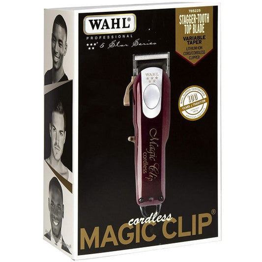 Wahl Professional 5 Star Series Magic Clip Cordless Hair Clipper 8148 front box
