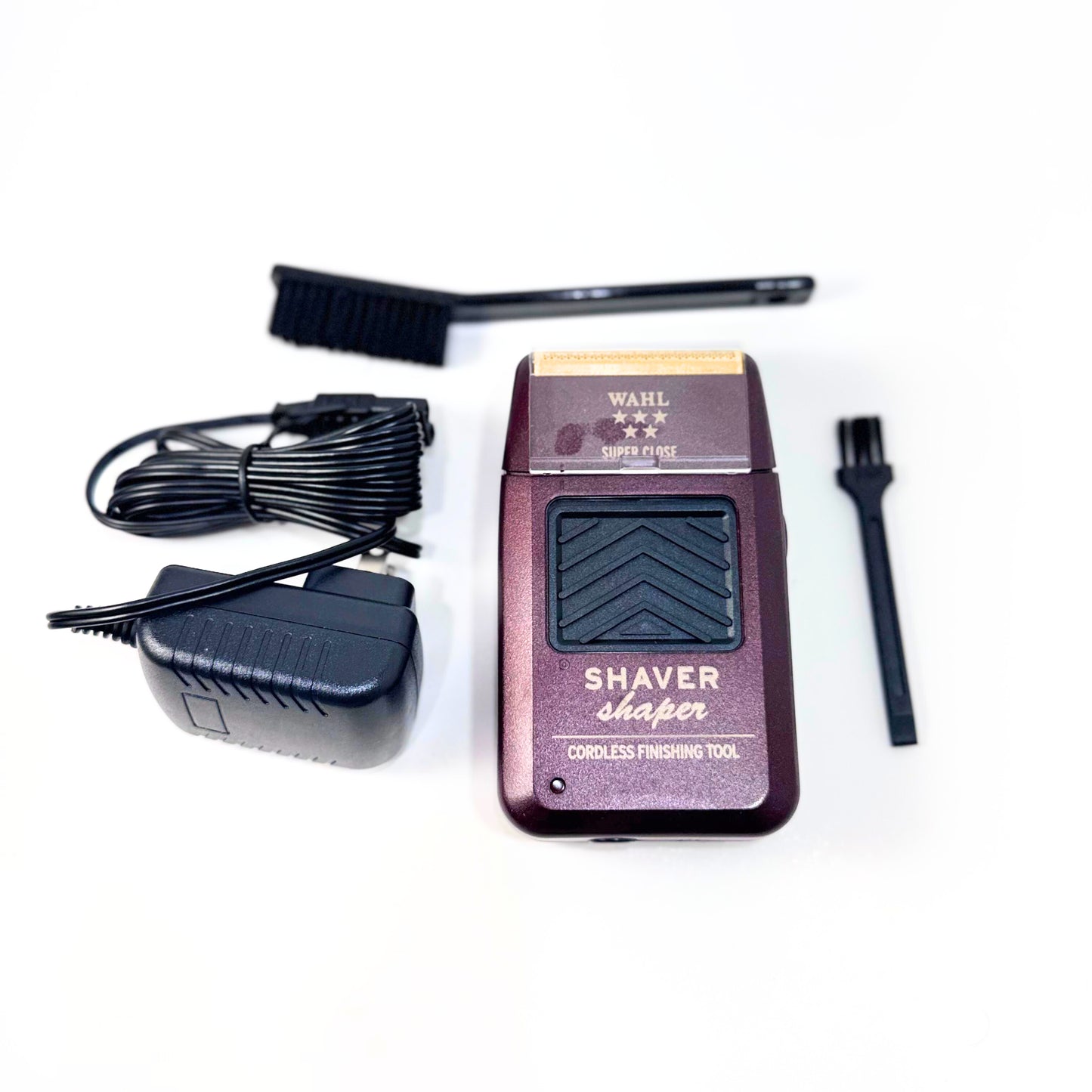 Wahl Professional 5 Star Super Close Cordless Double Foil Shaver Shaper with accessories