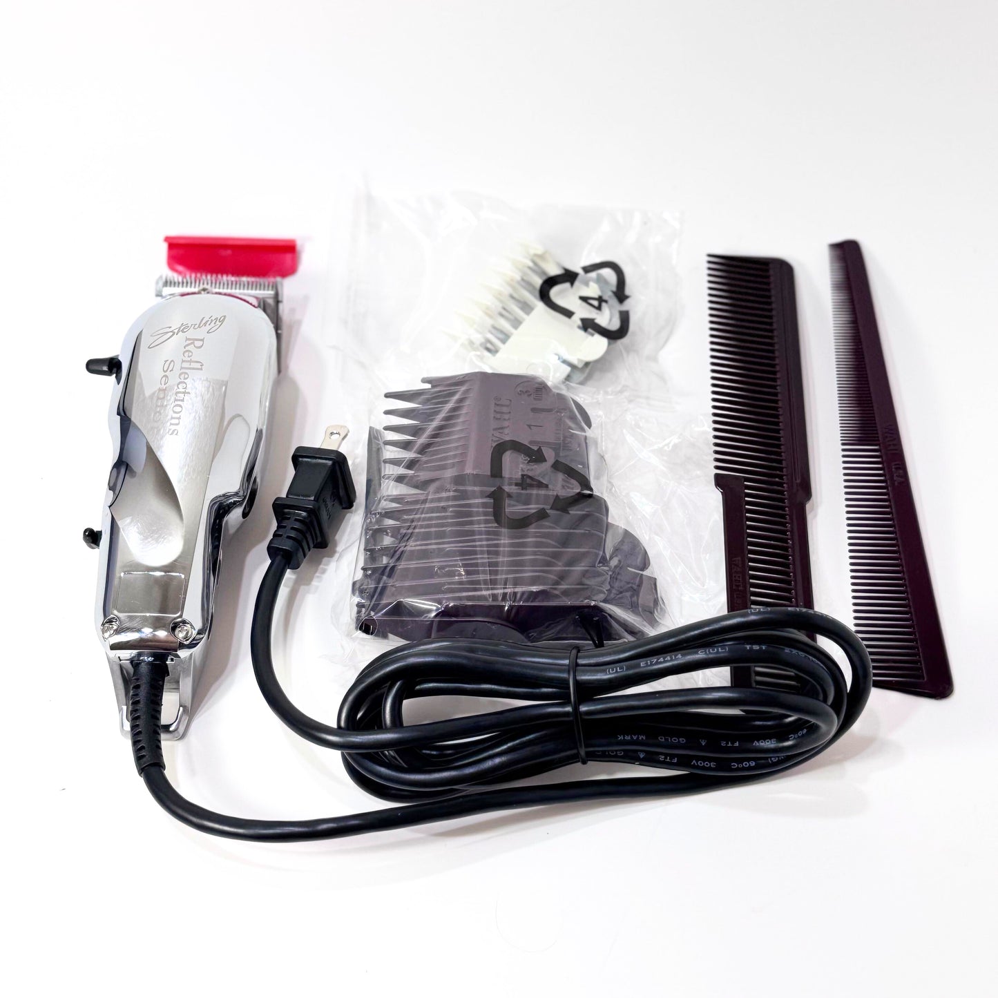 Wahl Reflections senior silver clipper with accessories