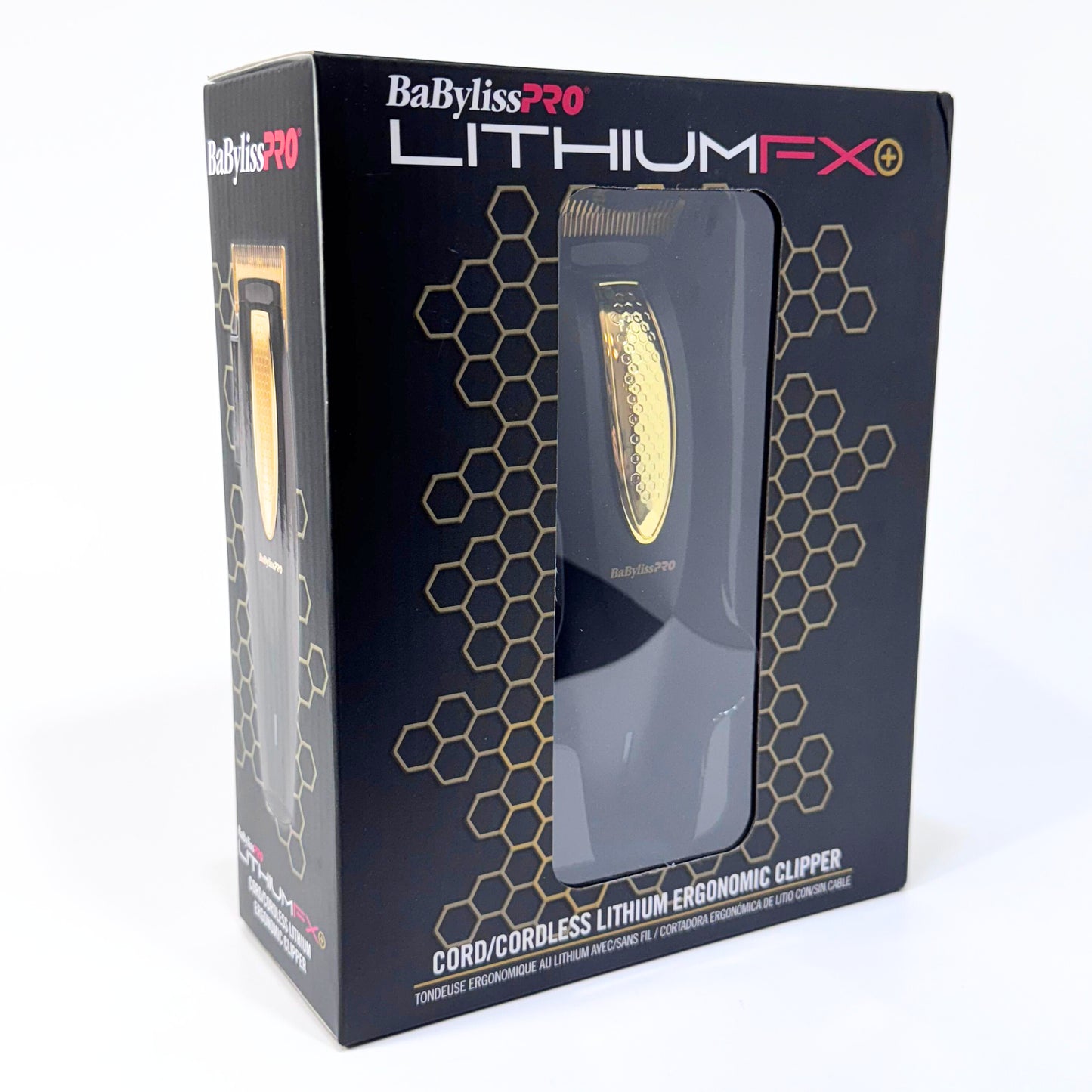 babylisspro fx673n lithiumfx cord/cordless clipper box front