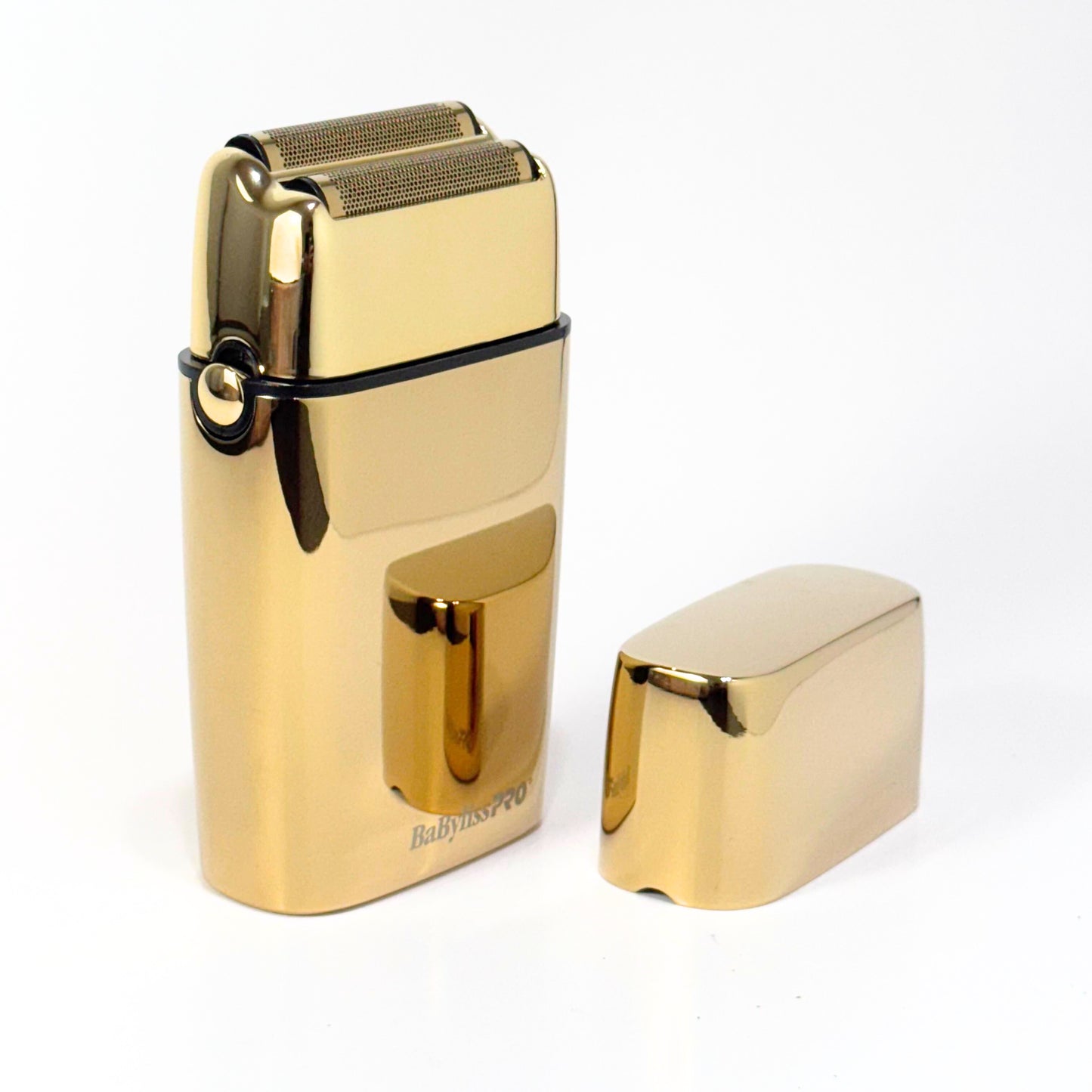babylisspro fxfs2g gold double foil shaver cover off front