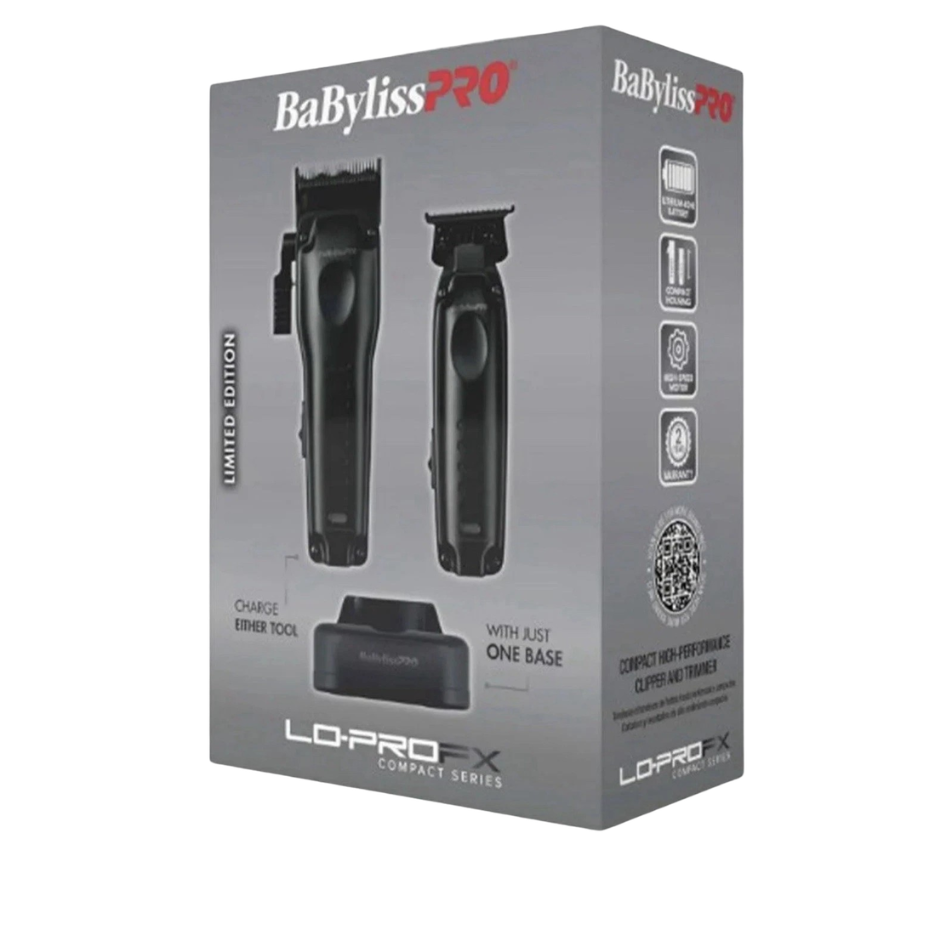 BaBylissPRO LO‑PROFX Clipper & Trimmer Set FX8272PKMB 