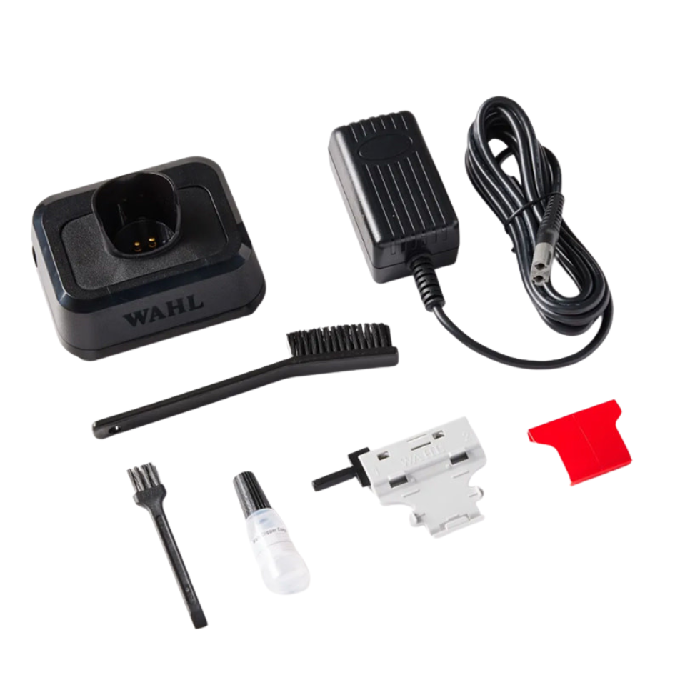 Wahl Professional Zero‑Gap Power Cord/Cordless Trimmer Model 3023699 Hi‑Viz