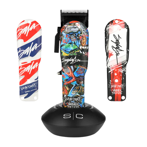 StyleCraft Multicolor Rebel Super‑Torque Modular Cordless Clipper – King Saladeen LE SC613M