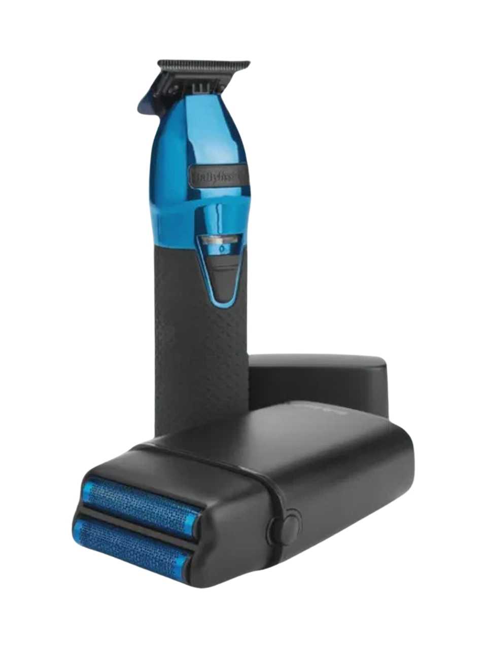 BaBylissPRO LimitedFX Cordless Black & Blue Trimmer & Foil Shaver Set – FXDUOFS2TBL