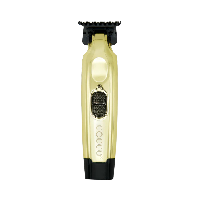 Cocco Veloce Pro CVPT‑GOLD Cordless Trimmer – Gold front trimmer