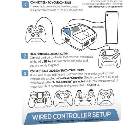 Cronus Zen Controller Emulator Cross-Platform Gaming Adapter