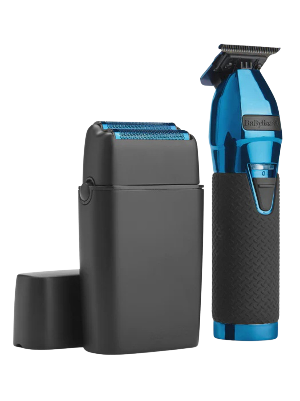 BaBylissPRO LimitedFX Cordless Black & Blue Trimmer & Foil Shaver Set – FXDUOFS2TBL