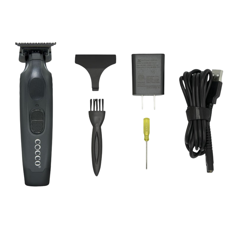 Cocco Veloce Pro CVPT-Matte Black Cordless Trimmer – Professional Brushless Tool with accessories