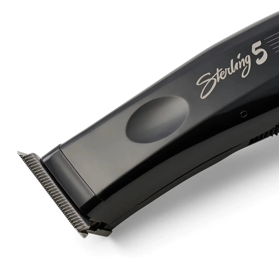 Wahl Sterling 5 Professional Cordless Trimmer 8777 – Lightweight Precision T-Blade Detailer for Barbers