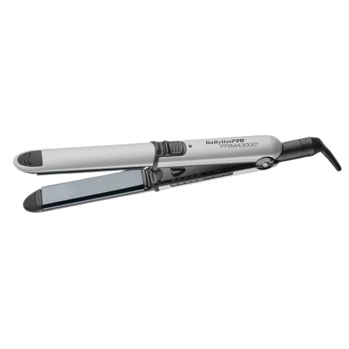 BaBylissPRO BNT3000TGY Stainless Steel Limited Edition 1.25" Nano Titanium Prima 3000 Styling Flat Iron – Grey