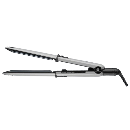 BaBylissPRO BNT3000TGY Stainless Steel Limited Edition 1.25" Nano Titanium Prima 3000 Styling Flat Iron – Grey