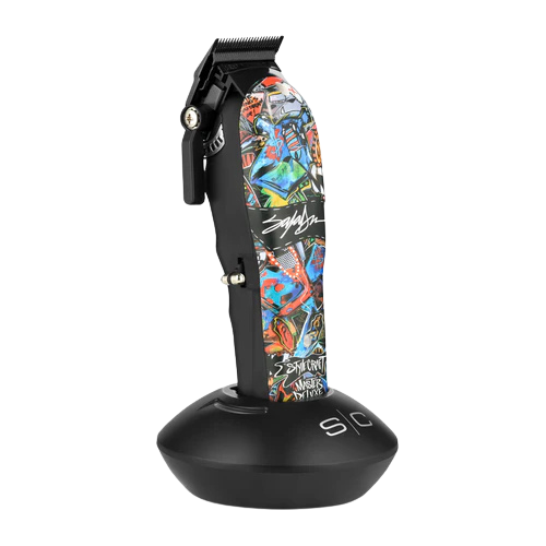 StyleCraft Multicolor Rebel Super‑Torque Modular Cordless Clipper – King Saladeen LE SC613M