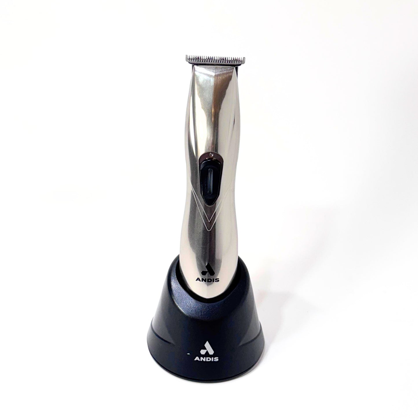 Andis Slimline Pro Li T-Blade  Trimmer on stand