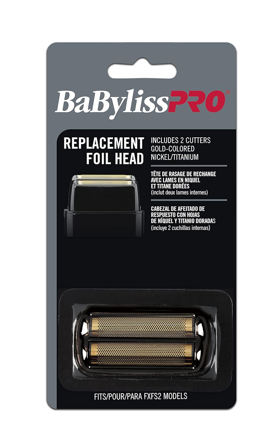 BaBylissPRO FOILFX02 Replacement Foil & Cutter FXRF2B – Compatible with FOILFX02