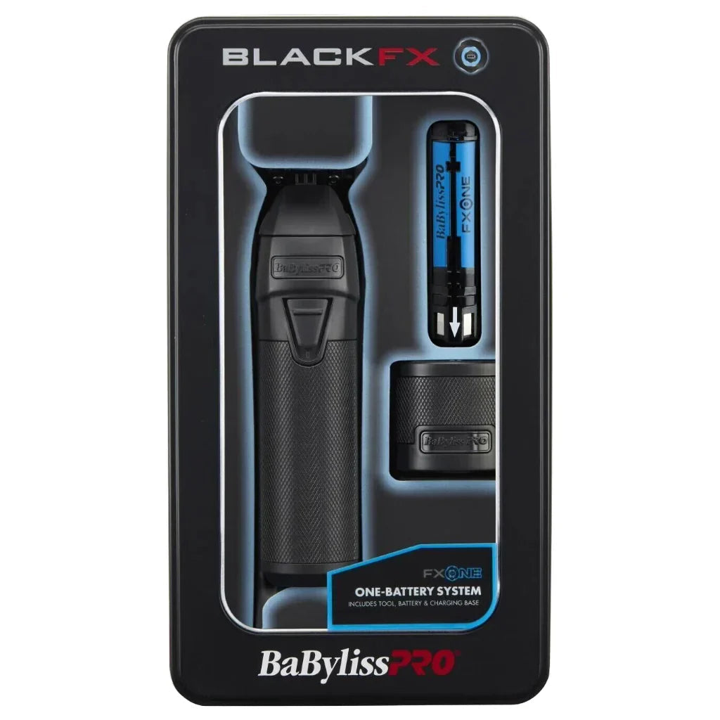 BaBylissPRO Fxone Black FX Bundle Set, Clipper Trimmer & Shaver FX899MB+FX799MB+FX79FSMB Trimmer in box