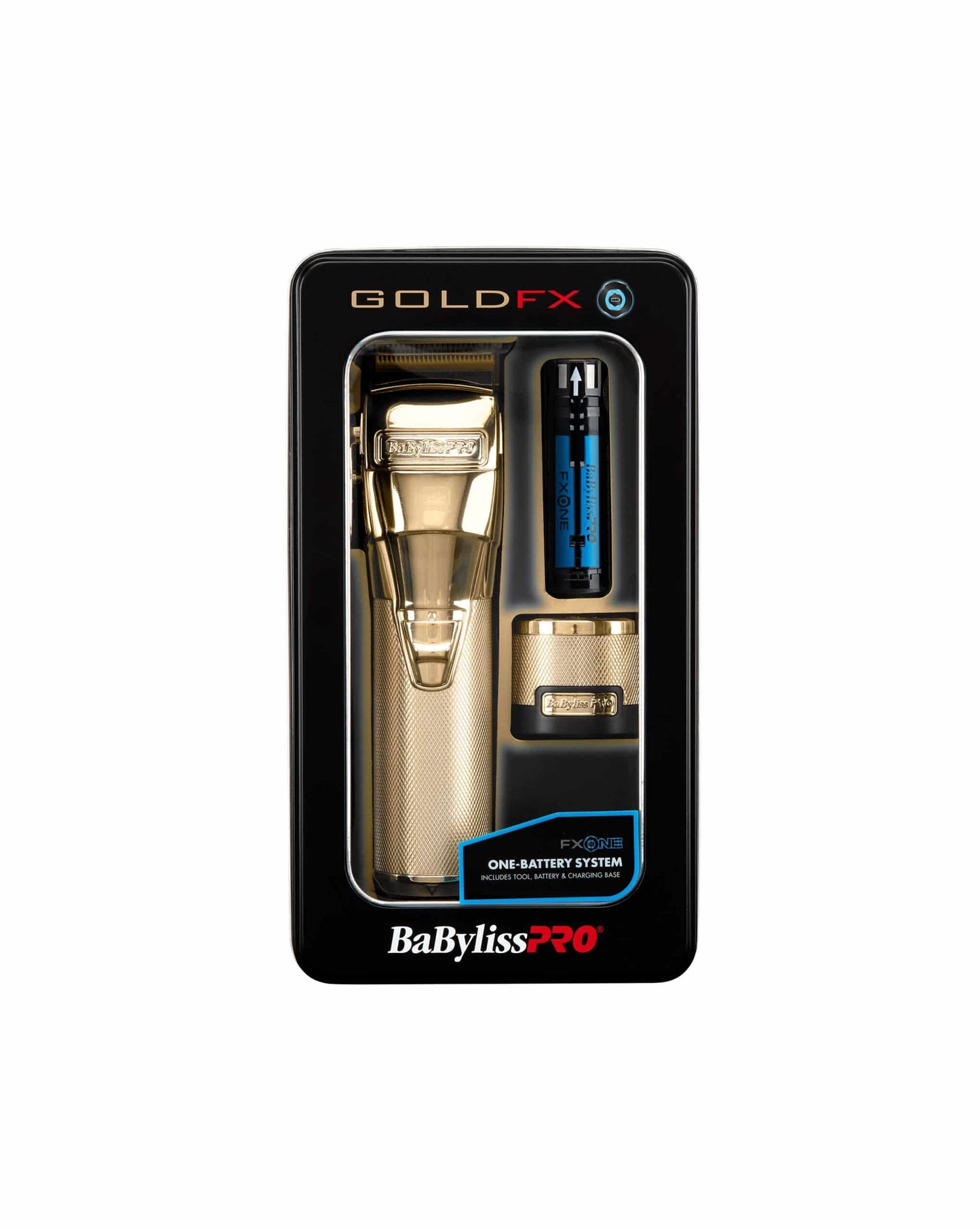 BaBylissPRO Fxone Gold FX Bundle Set, Clipper Trimmer & Shaver FX899G+FX799G+FX79FSG Clipper in box