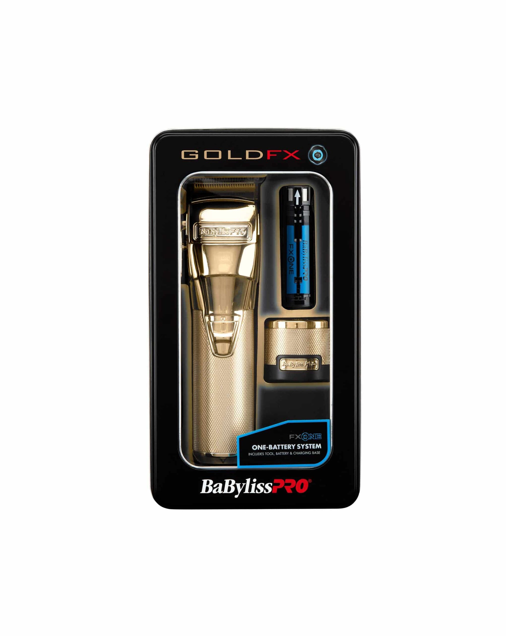 BaBylissPRO Fxone Gold FX Bundle Set, Clipper Trimmer & Shaver FX899G+FX799G+FX79FSG Clipper in box