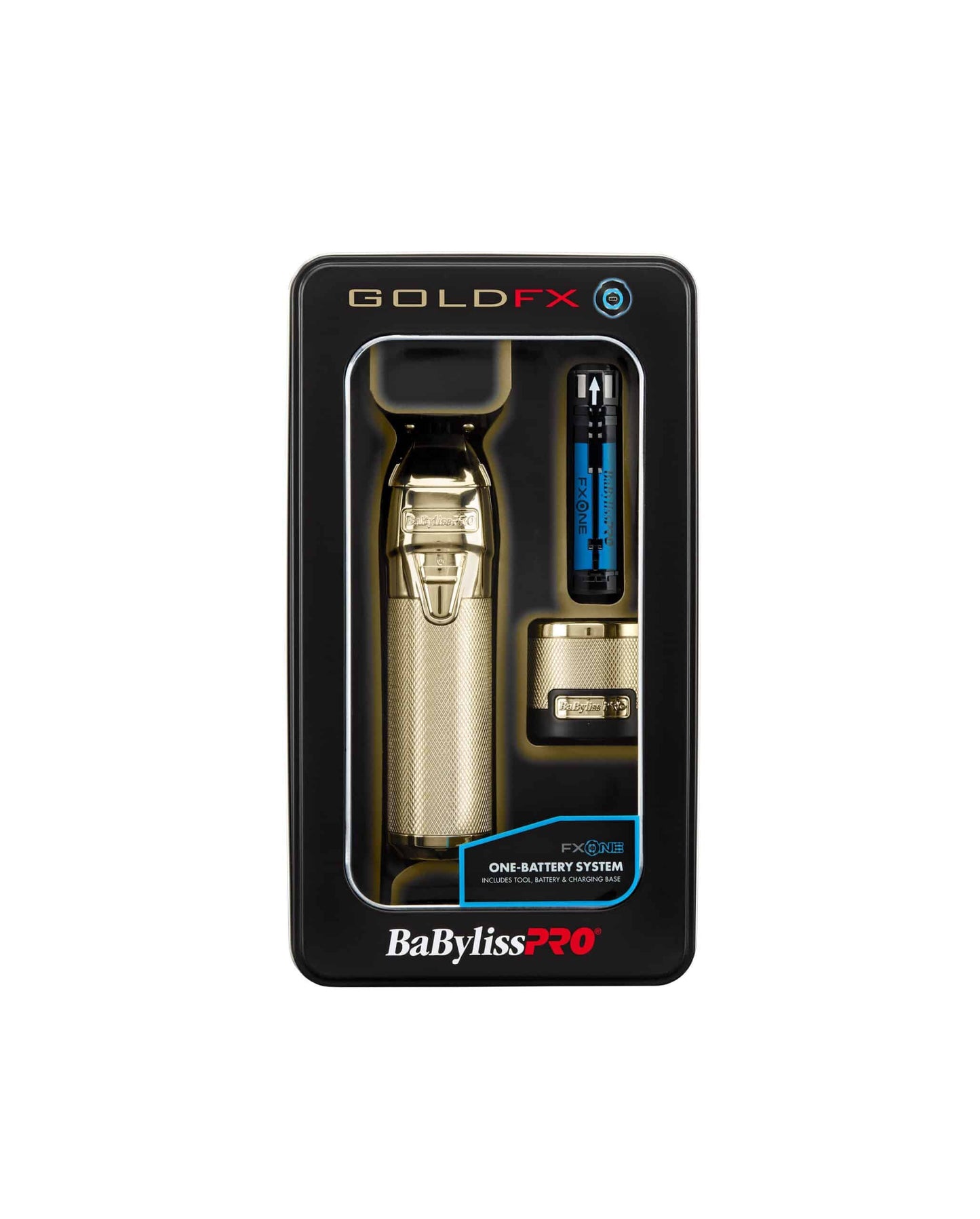 BaBylissPRO Fxone Gold FX Bundle Set, Clipper Trimmer & Shaver FX899G+FX799G+FX79FSG Trimmer with box