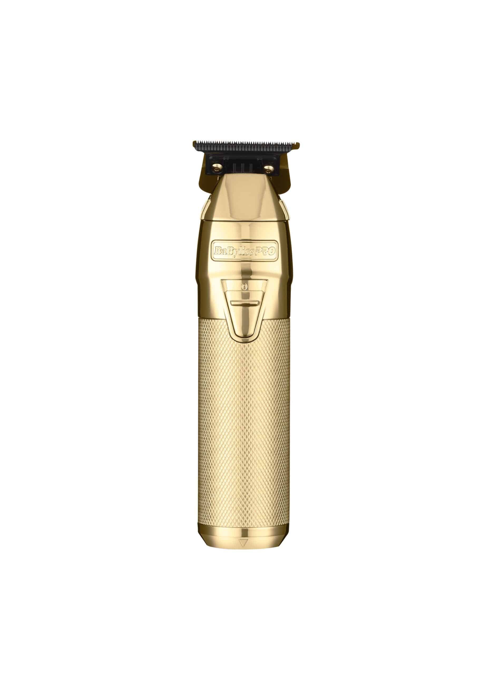 BaBylissPRO Fxone Gold FX Bundle Set, Clipper Trimmer & Shaver FX899G+FX799G+FX79FSG Trimmer front view