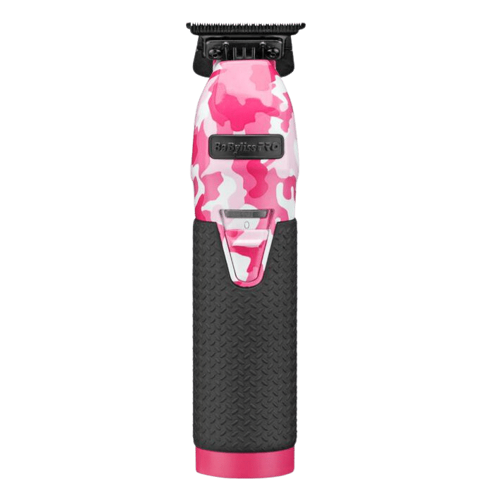 BaBylissPRO LimitedFX Cordless Pink Camo Clipper and Trimmer Combo FXHOLPKCAMPK