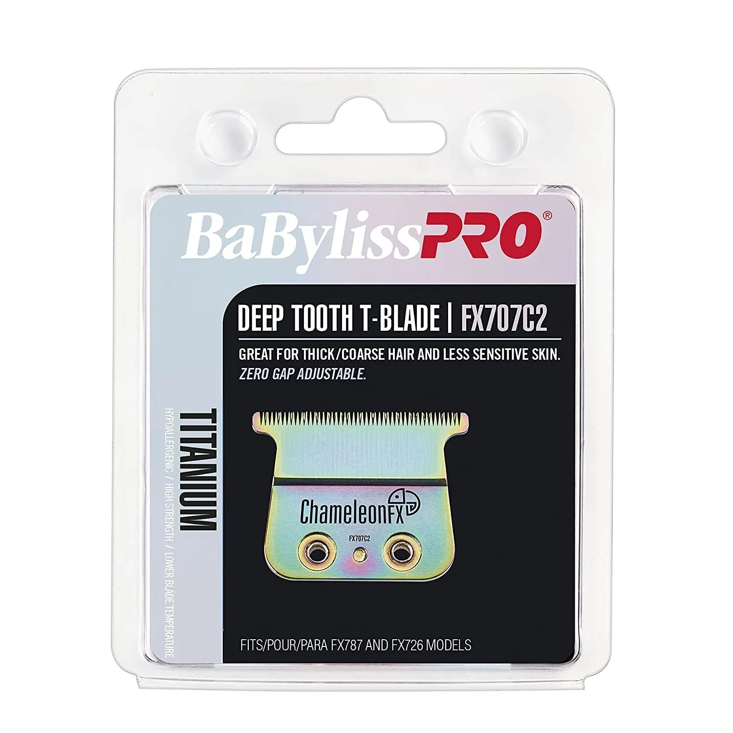 BaBylissPRO FX707C2 ChameleonFX Deep-Tooth T-Blade