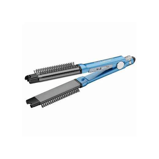 BaBylissPRO Nano Titanium 1-1/4" Ultrasonic Cool Mist Flat Iron & Omni Styler Set Combo BABNTPP17 Omni Styler 