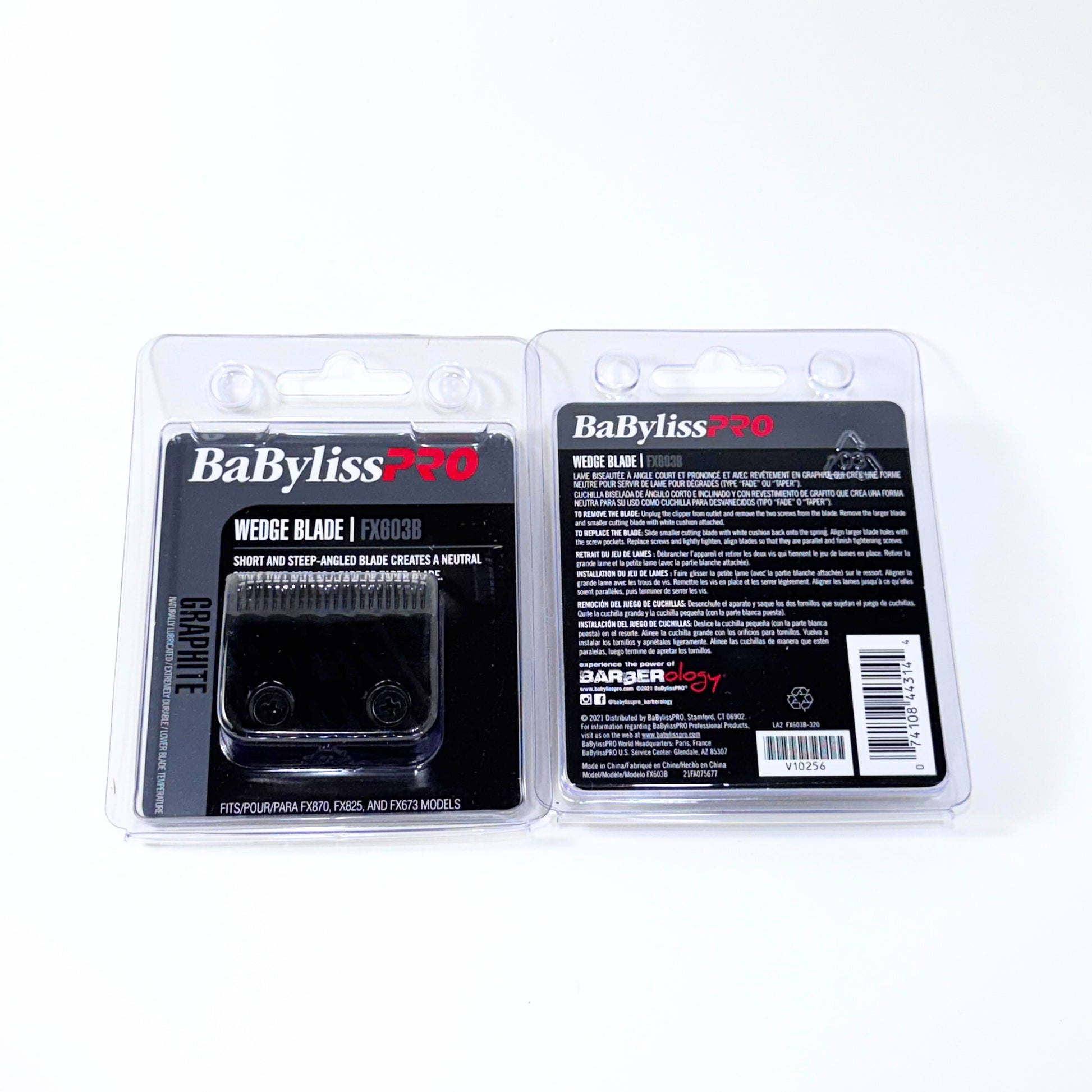 BaBylissPRO Replacement Wedge Tri-Blade FX603B front and back