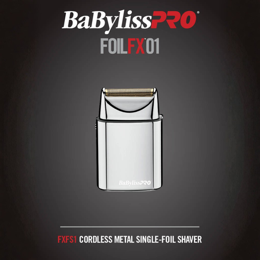 BaBylissPRO Shaver SilverFX Single Foil FXFS1 