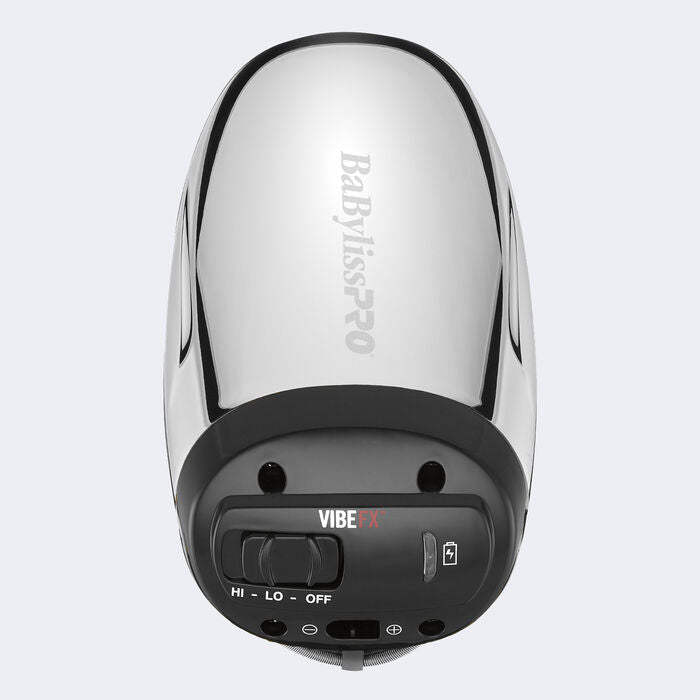 BaBylissPRO Silver Vibefx Cordless Handheld Massager – FXSSM1 | Portable Muscle Relief & Relaxation