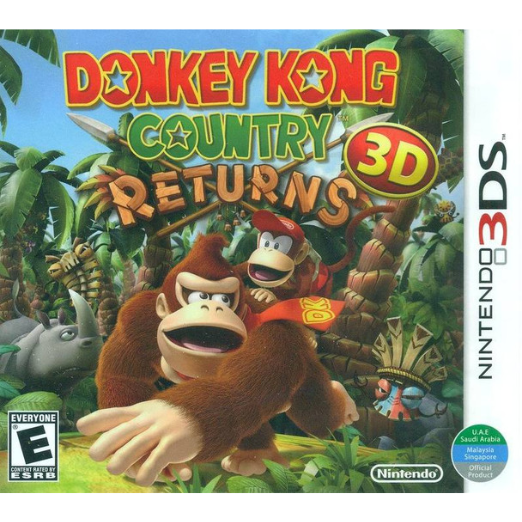 Donkey Kong Country Returns 3D - Nintendo 3DS