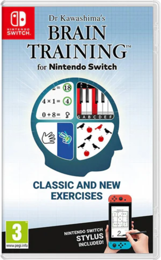 Dr Kawashima's Brain Training for Nintendo Switch – Nintendo Switch