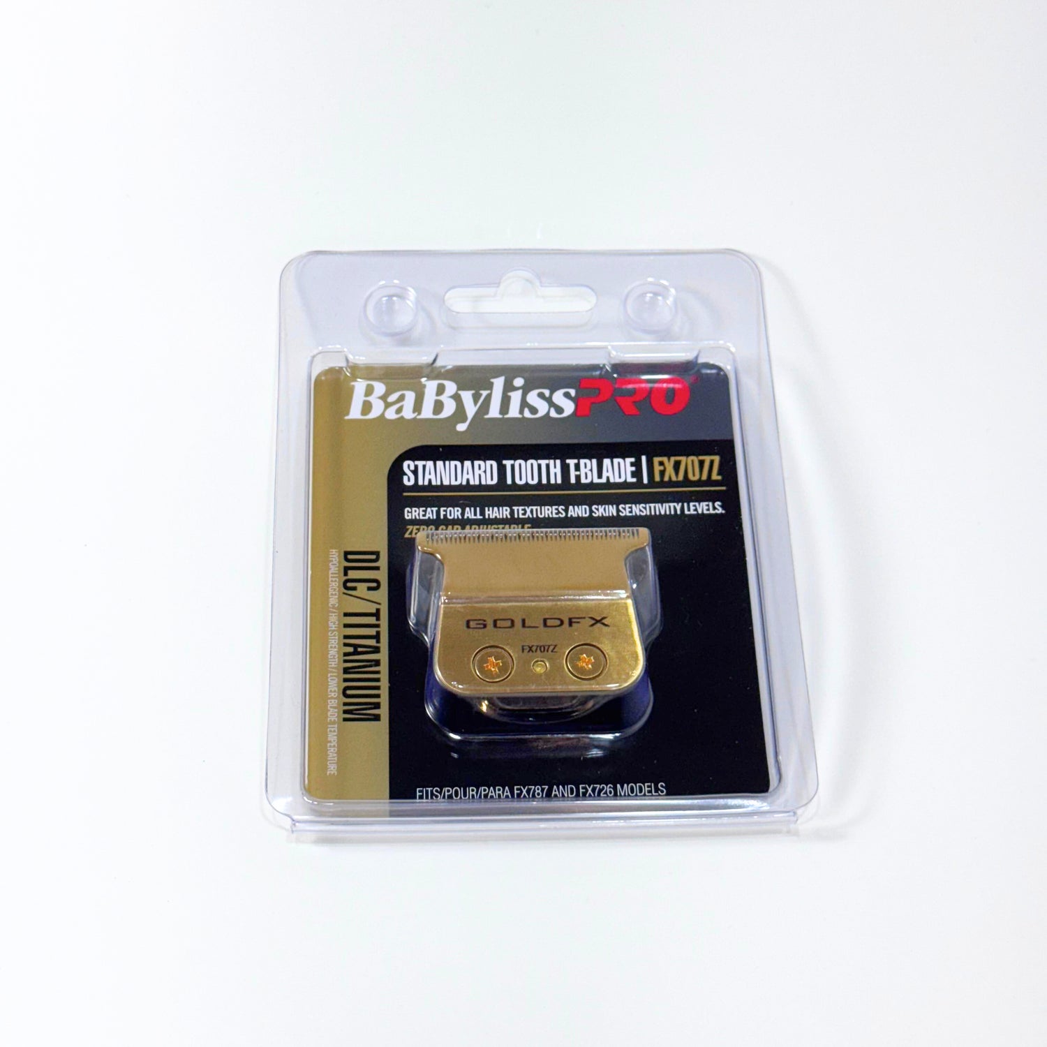 FX707Z gold standard tooth trimmer replacement blade front