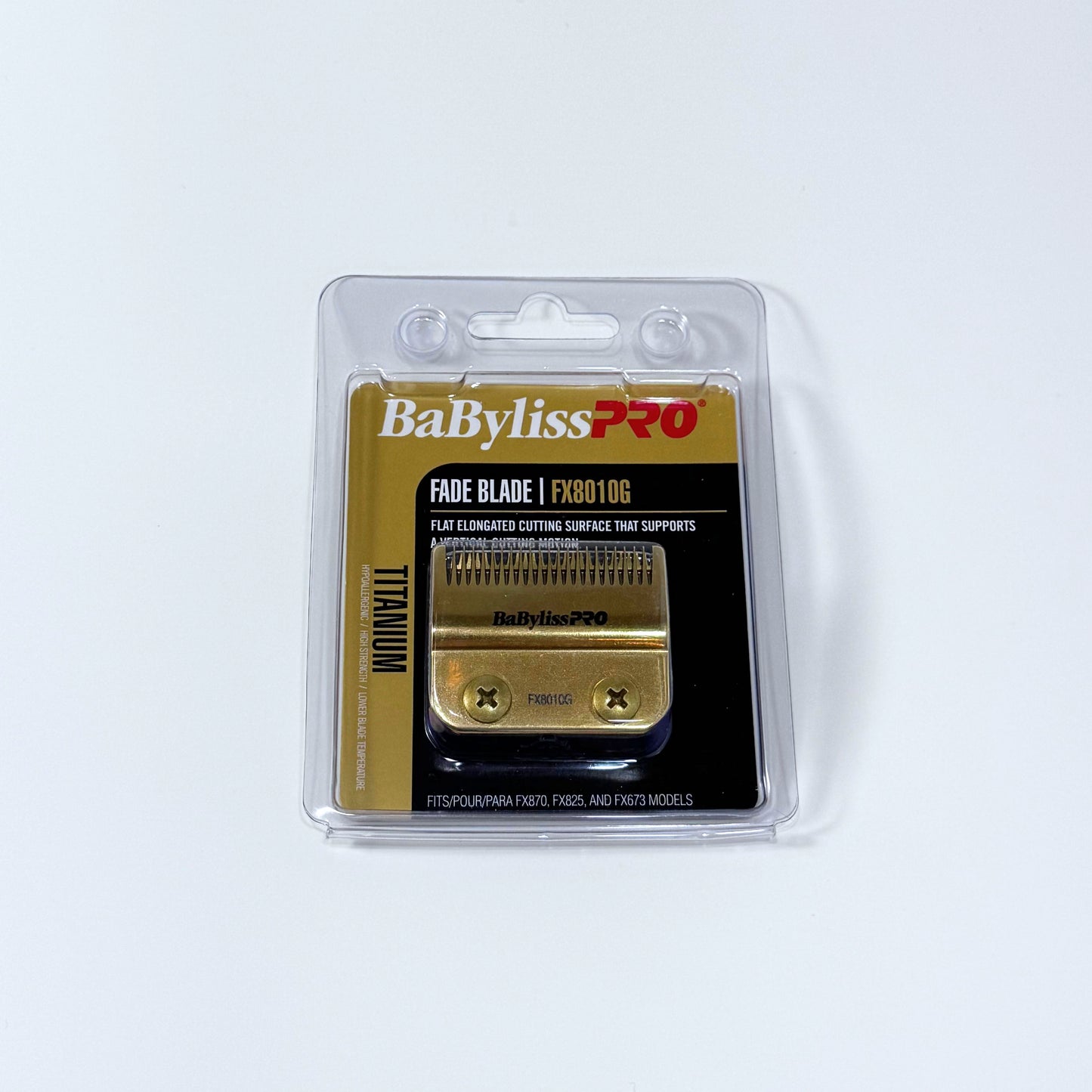 FX8010G Fade Clipper Blade replacement blade front