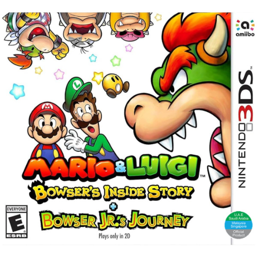 Mario & Luigi: BowMario & Luigi: Bowser’s Inside Story + Bowser Jr.’s Journey (Nintendo 3DS)ser’s Inside Story + Bowser Jr.’s Journey (Nintendo 3DS)