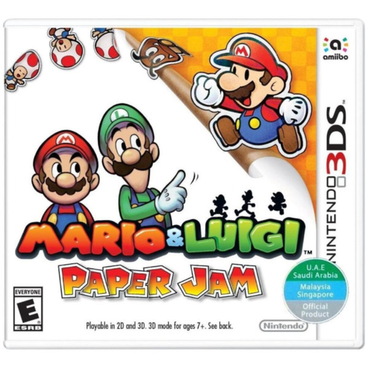 Mario & Luigi Paper Jam Bros Brothers (UAE) – Nintendo 3DS