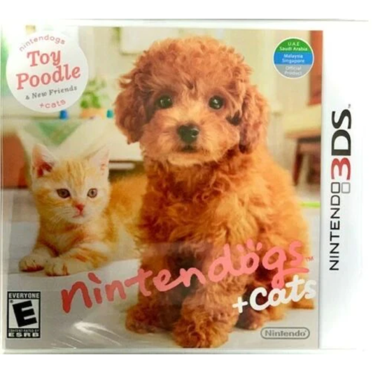 NINTENDOGS + Cats: Toy Poodle & New Friends - 3DS