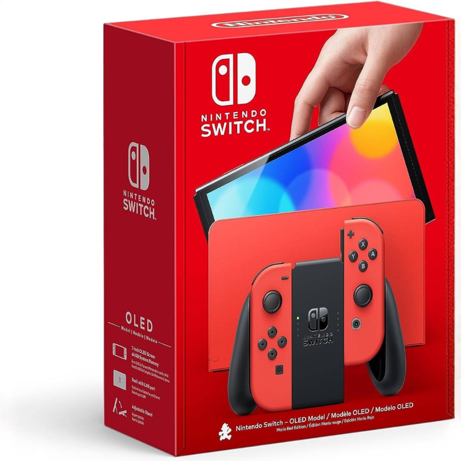 Nintendo Switch OLED – Mario Red Edition (UAE Specs)