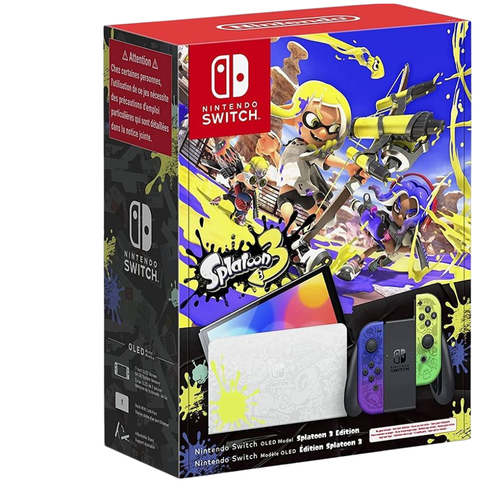 Nintendo Switch OLED Splatoon 3 - Japanese Import