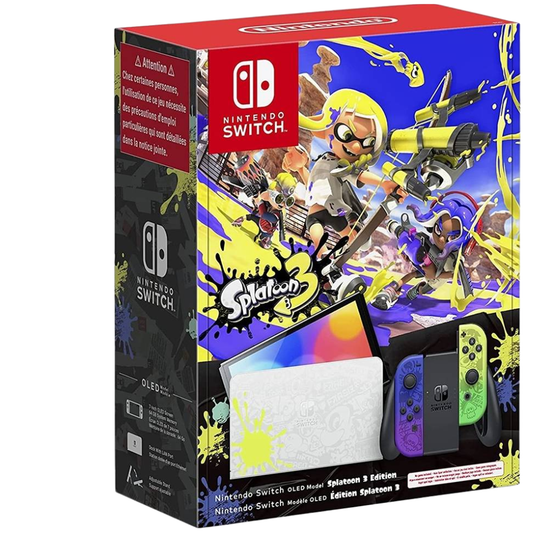 Nintendo Switch OLED Splatoon 3 - Japanese Import