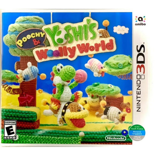 Poochy and Yoshi's Woolly World - Nintendo 3DS